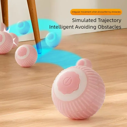 Cat Interactive Ball Electric Automatic Rolling Ball Smart Toys for Cats Smart Cat Toy Rotating Ball Cat Game Accessories